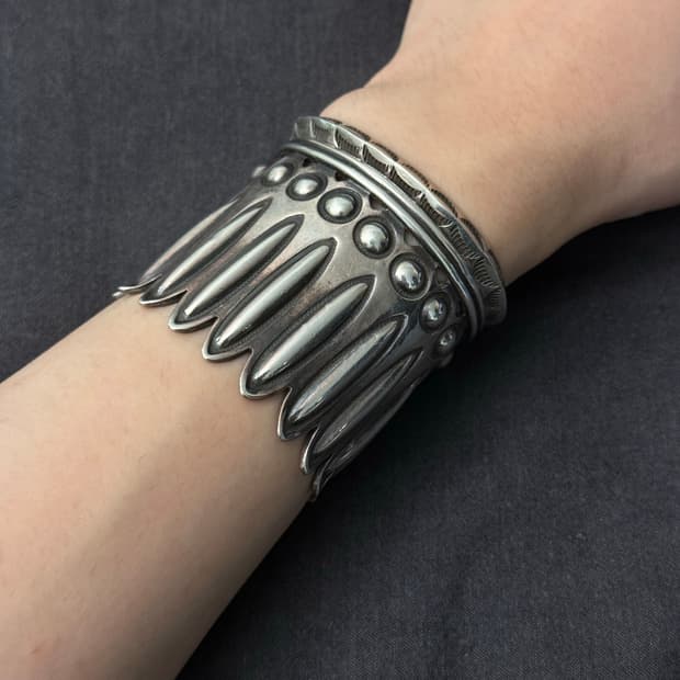 조실버 native american style bangle type 2