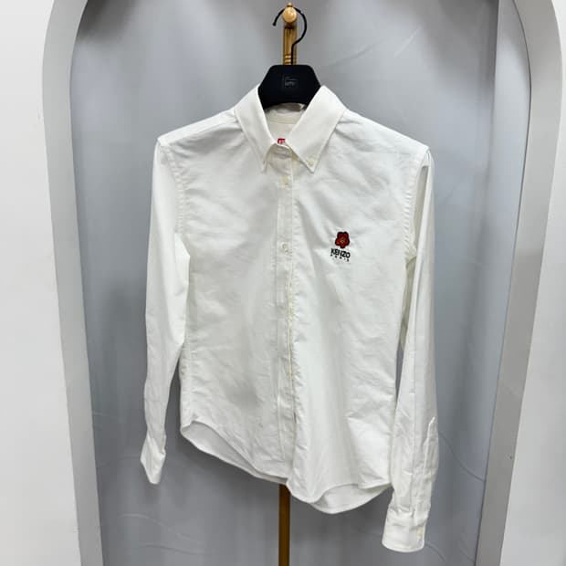 백화점판 겐조 플라워 로고 셔츠 36사이즈 