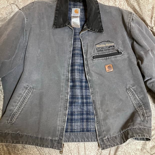 칼하트 디트로이트 자켓 j97 MTL 그레이 XL