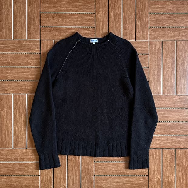 Kenzo homme stitch wool knit sweater