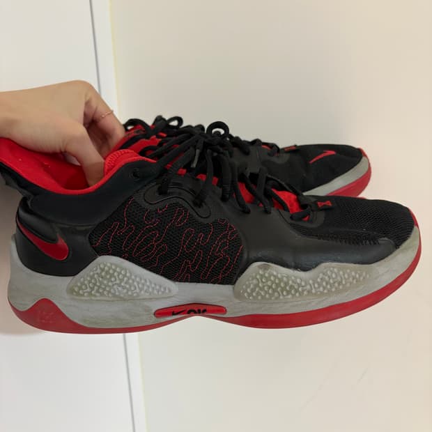 나이키 PG5 농구화 블랙레드