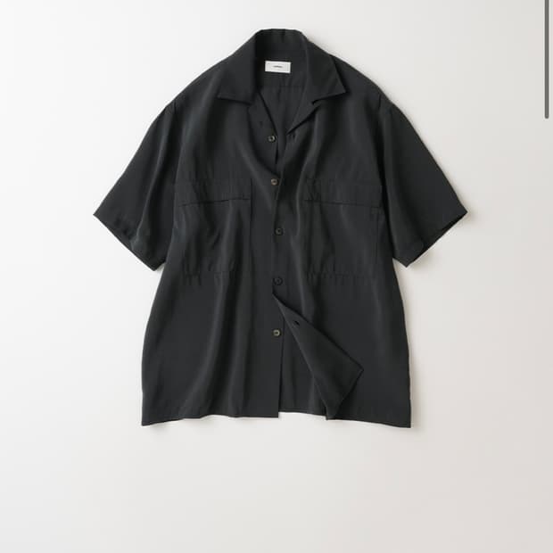 새상품 마이라이브러리 329 Flow Half Shirt - Anthra