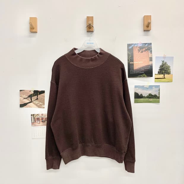 MHL 마가렛호웰 모크넥 스웻셔츠