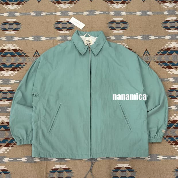 [L][105] 나나미카 리버시블 코치자켓 코랄 그린 