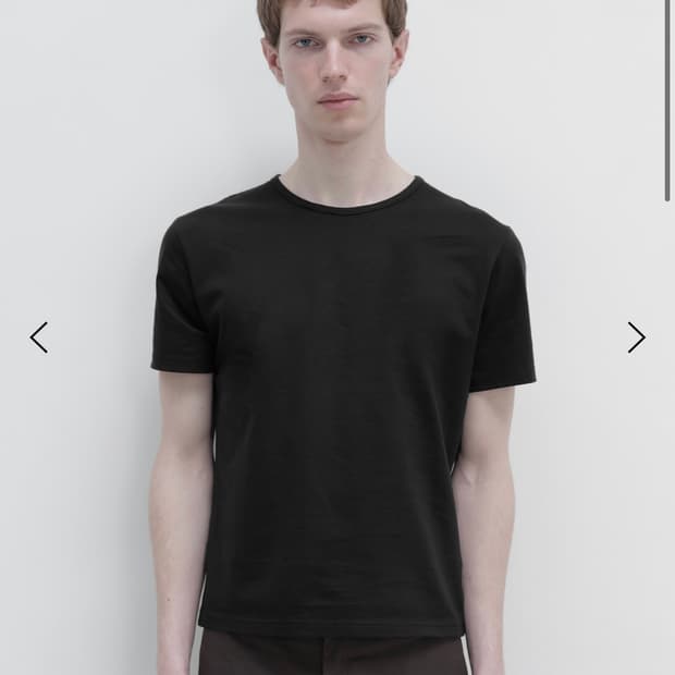 Pin t-shirt 30수 (Black) 46