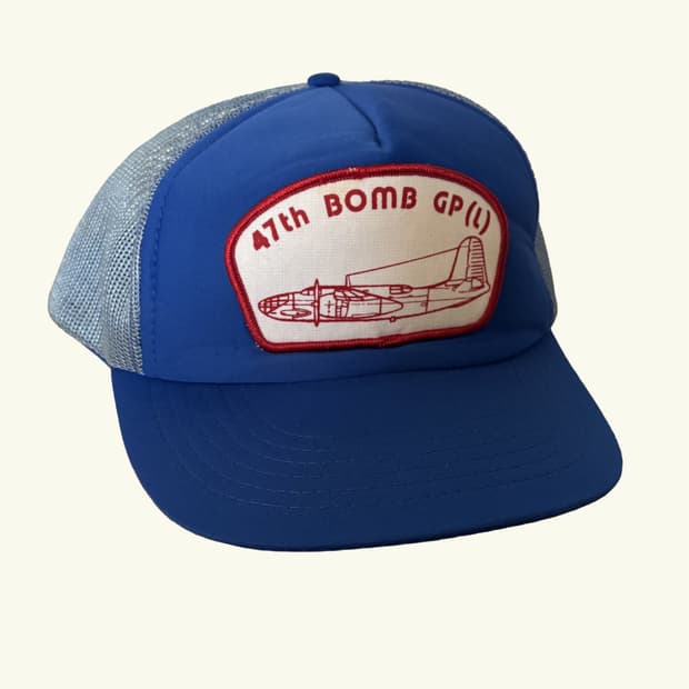 Vintage ”47th BOMB GP (L)“ Trucker Cap