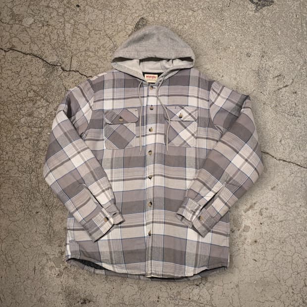 Wrangler  Authentics 플란넬 셔츠 자켓