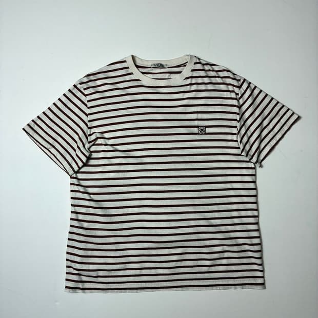 세터 SATUR 24ss 스트라이프 올데이 반팔 티셔츠 PN8594