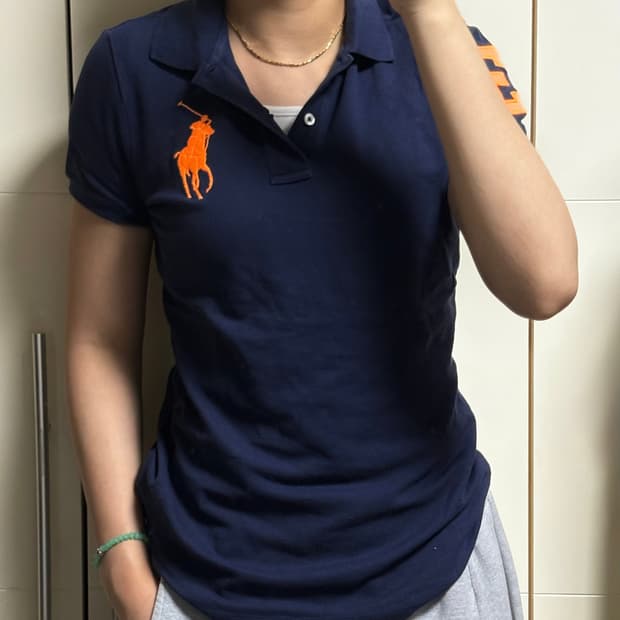 폴로 랄프로렌 빅포니 딥네이비 카라티