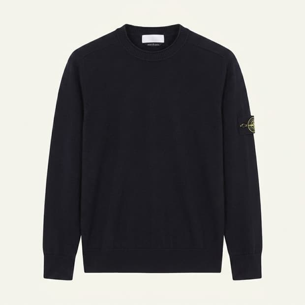 스톤아일랜드 울 니트 블랙 (XL) 상품이미지1
