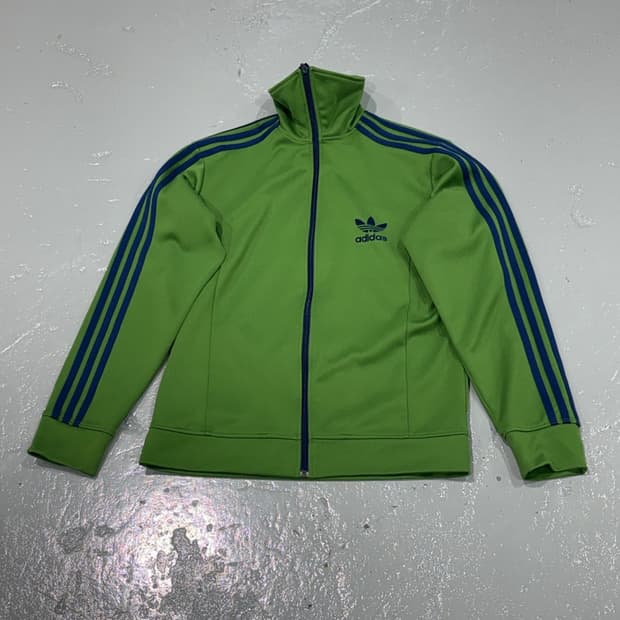 아디다스(Adidas)유로파 그린컬러 네이비라인 져지