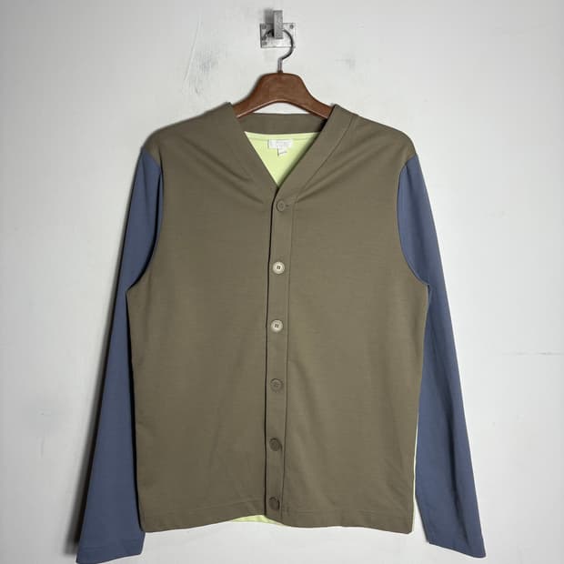 Cos 코스 컬러 배색 코튼 가디건
