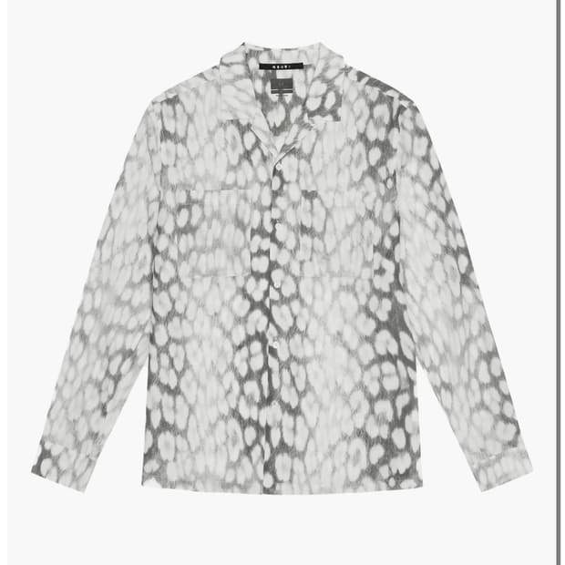 Ksubi 레오파드 셔츠