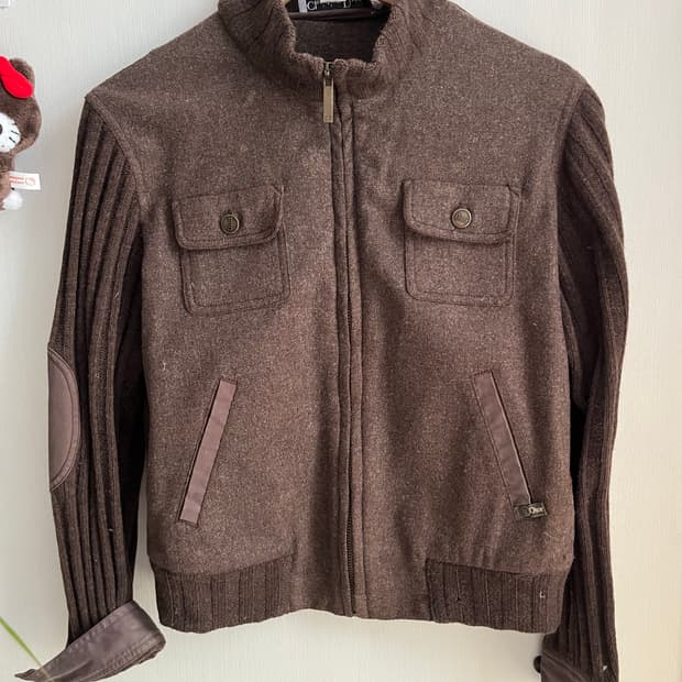 디올 빈티지 니트 자켓