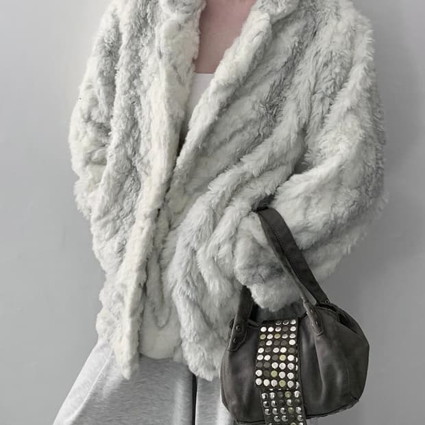 Mixed Fur Jacket