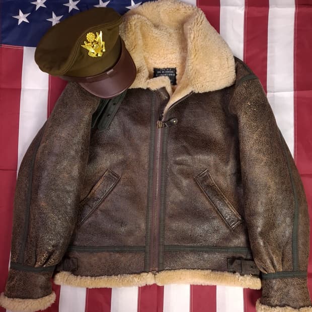 90's 미공군 B-3 TYPE 리얼레더 항공폭격기 무스탕