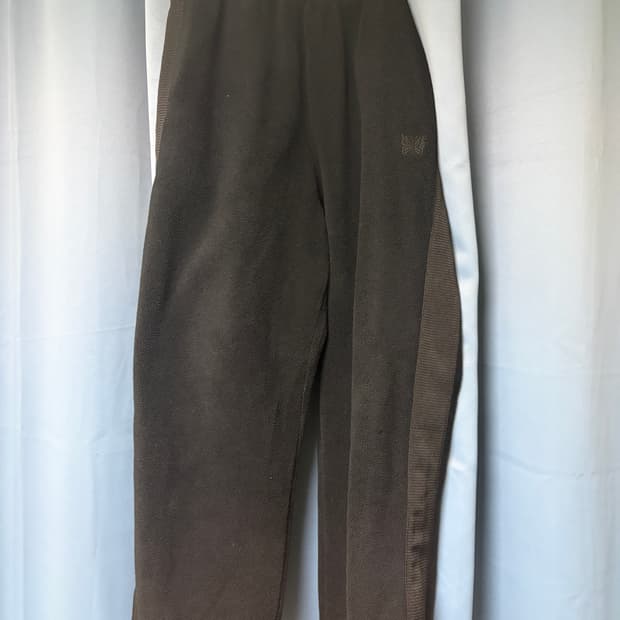 니들스 유니클로 폴리스 팬츠 블랙XL