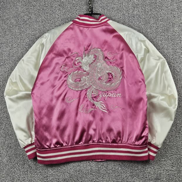 호시히메 드래곤 자수 배색 스카잔 ( S ) / 10019