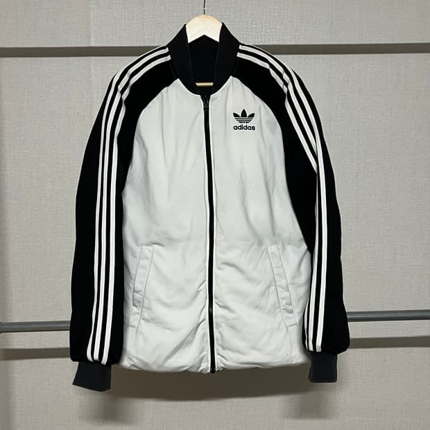 아디다스 리버서블 양면 패딩 100