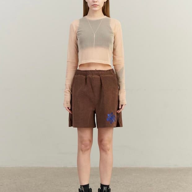 [새상품] Mineral 미네랄 스튜디오 메쉬 롱슬리브