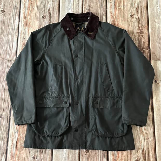 BARBOUR 바버 비데일 칠드런 왁스 자켓 세이지그린 XL 사이즈