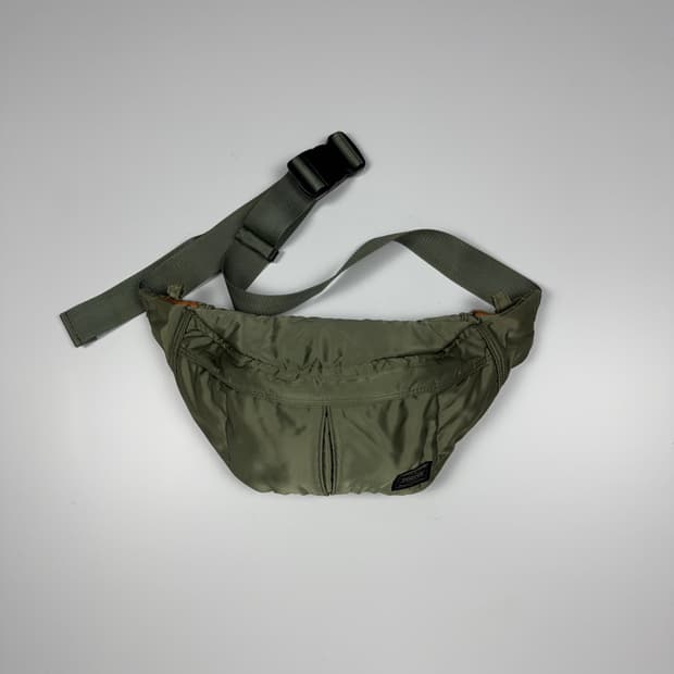 요시다포터 탱커 웨이스트백 올리브