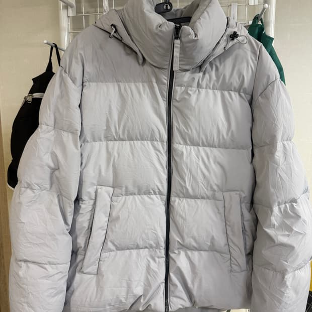 프로젝트엠 오리털 패딩 회색 사이즈 100