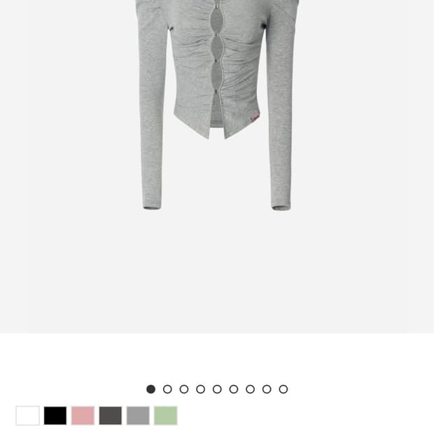 뉴얼린 Ruby Shirring Hook Cardigan