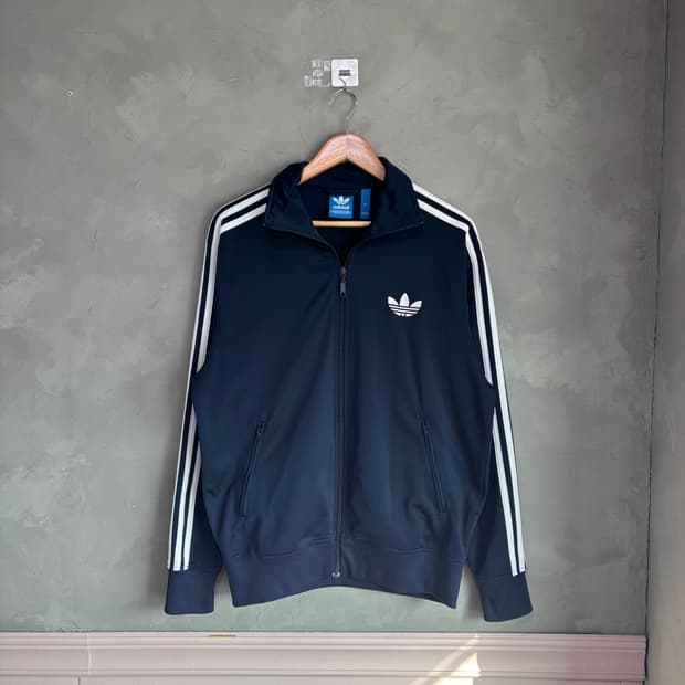 아디다스 파이어버드 져지 트랙탑 네이비