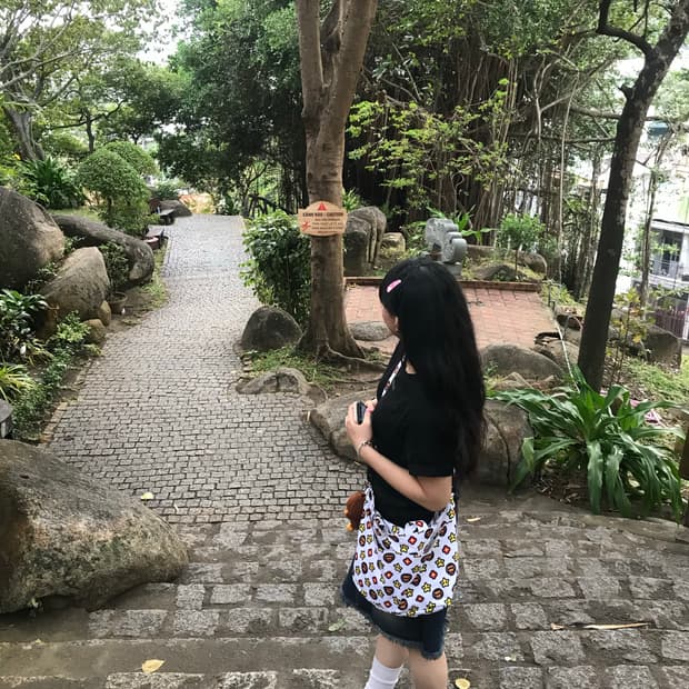 bape 베이비마일로 크로스백