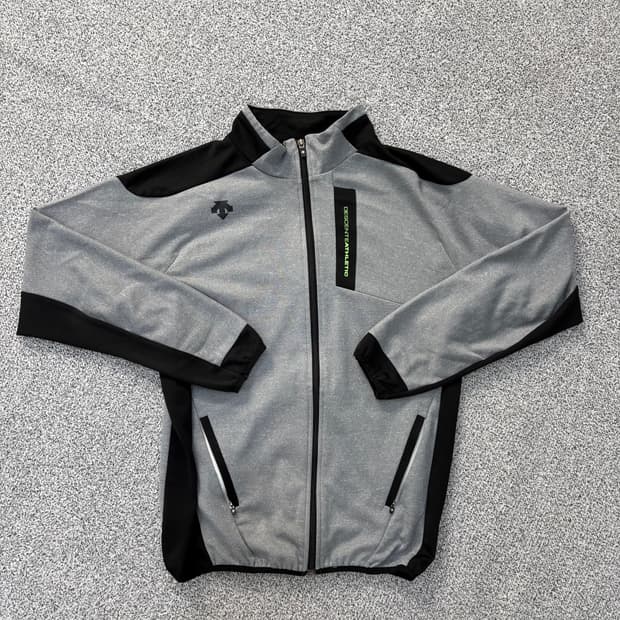 실측 데상트 집업 저지 자켓 0305J