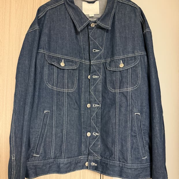 자라 zara 데님자켓 청자켓 xl