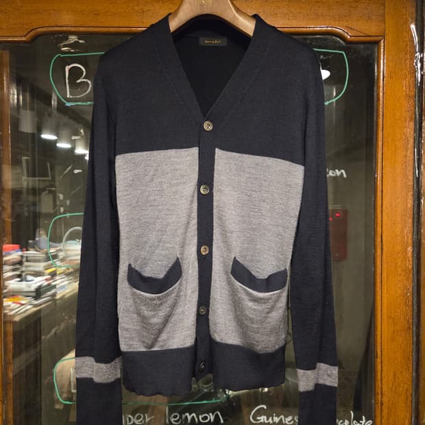 아담엣로페 메리노울 가디건 