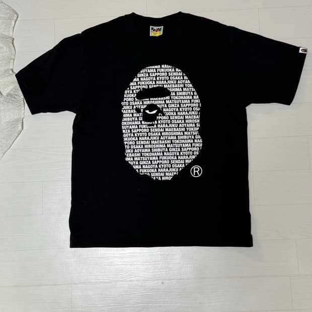 베이프 재팬 에이프 헤드 반팔