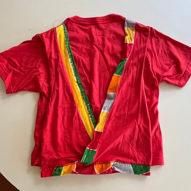 이세이야케 Hai Sporting Gear 반팔셔츠 레드 