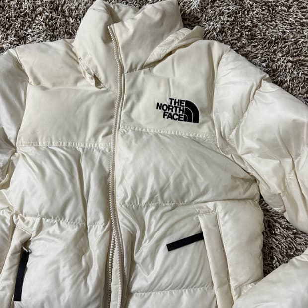 노스페이스 눕시 온볼 패딩 s