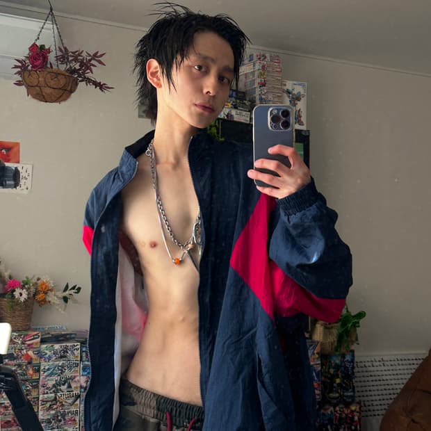 Reebok 스포티 윈드 브레이커