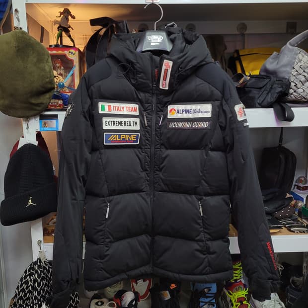 ALPINE 알파인 스키 스노우보드 패딩 블랙