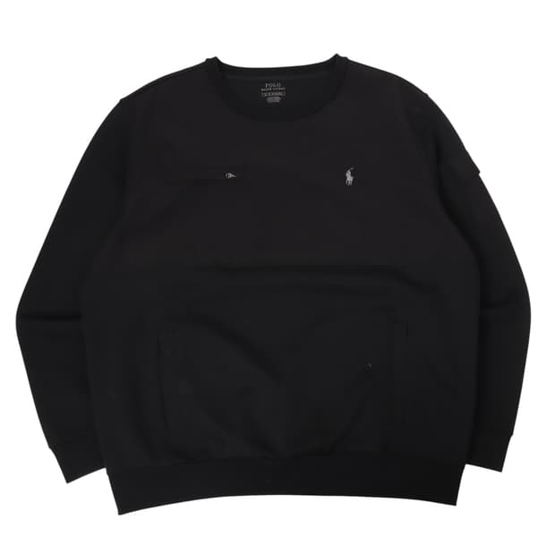 폴로 랄프로렌 블랙 폴리 유틸리티 맨투맨