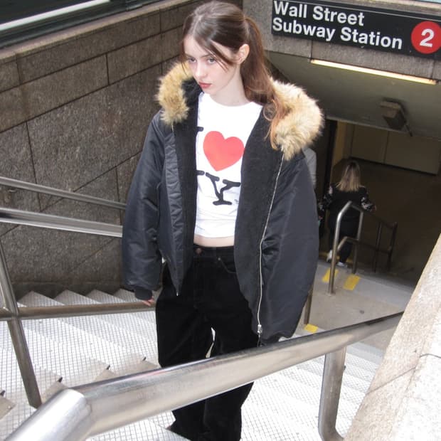 로우클래식 봄버자켓 차콜 블랙 m