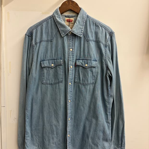 N122. 리바이스 데님셔츠