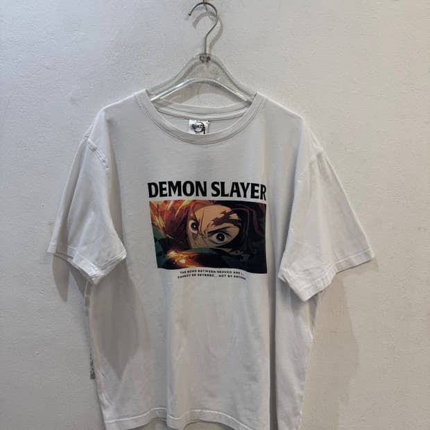 demonic blade character white T-shirt