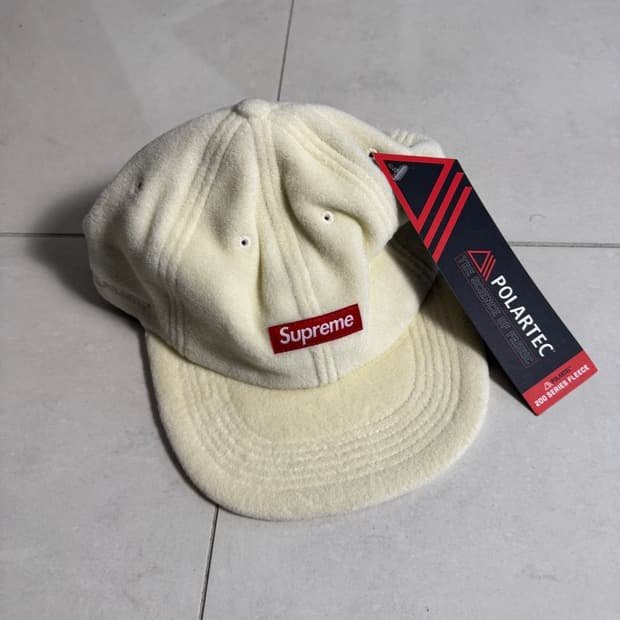 POLARTEC SMALL 슈프림 폴라텍 스몰 박스 6패널 캡