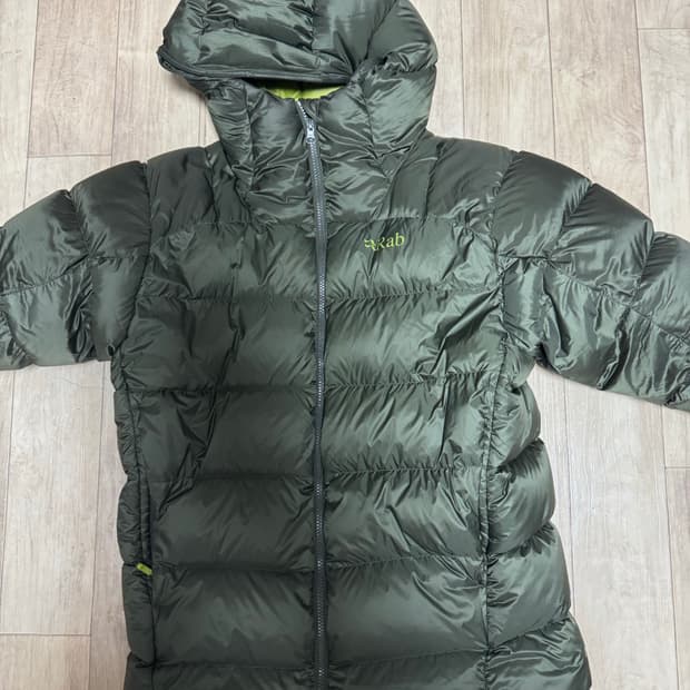Rab 뉴트리노 프로 그린 패딩 m