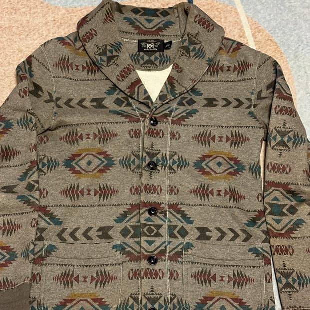 [S] RRL (더블알엘) Navajo (나바호) 패턴 가디건