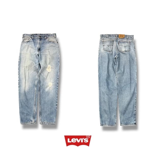 USA 리바이스 550 오렌지탭 데님팬츠y14164