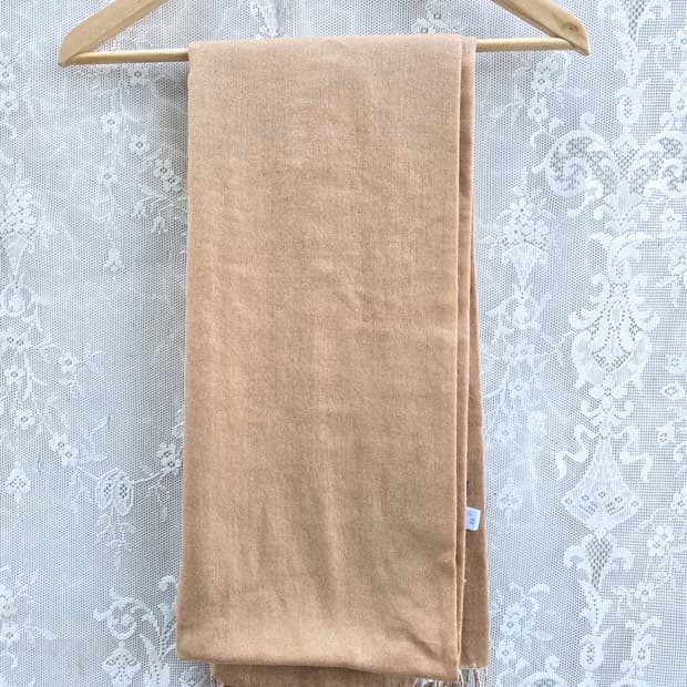 타카세 키요코 캐시미어 실크 머플러