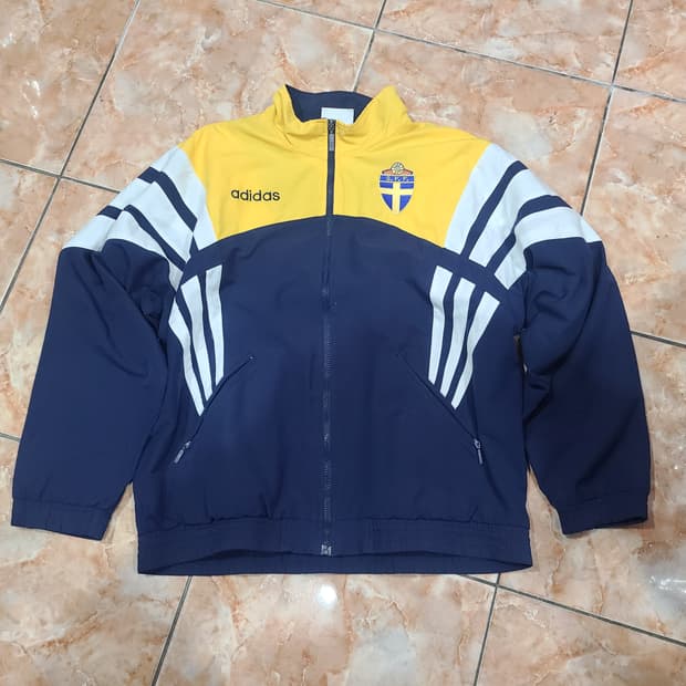90년대 스웨덴 축구국대 트랙자켓 (B)