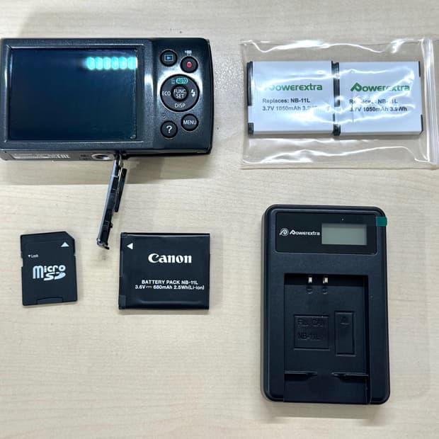 캐논 익서스 145 디지털카메라 빈티지디카 풀구성