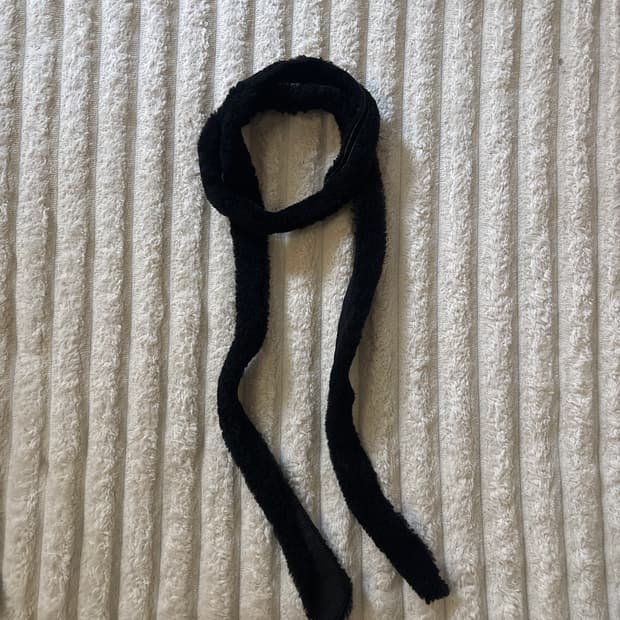 vintage 퍼 머플러